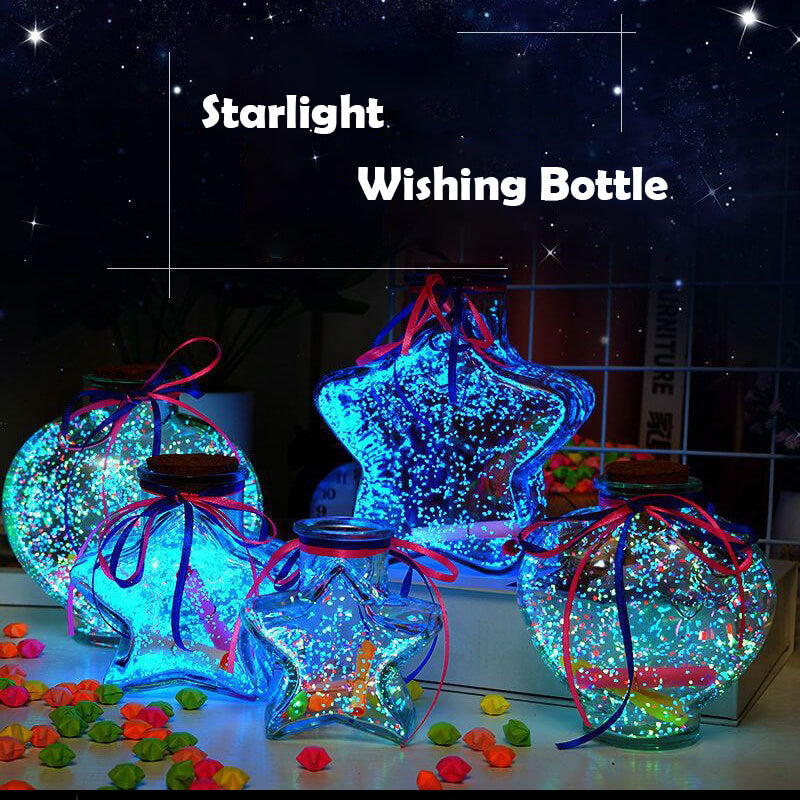 Lighteme leuchtende Wunschflasche
