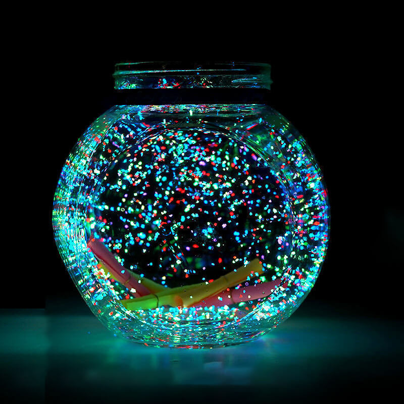 Lighteme leuchtende Wunschflasche