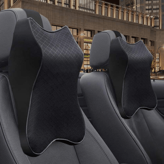 Lighteme Ergonomisches Nacken- und Rückenkissen fürs Auto