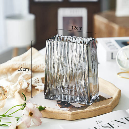 Lighteme Light Luxus tragbare Glasvase