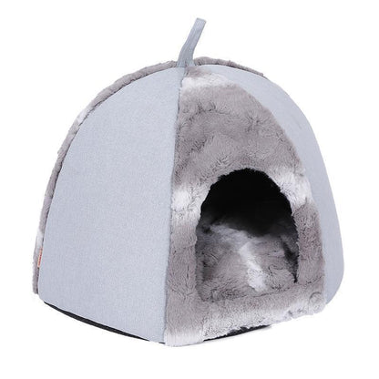 Lighteme Luxus-Katzennest in Gerform für den Winter (2 Ausführungen &amp; 2 Größen)
