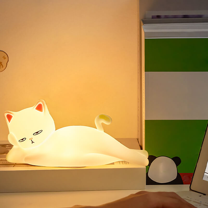 Lighteme Nachtlampe „Liegende Katze“ 