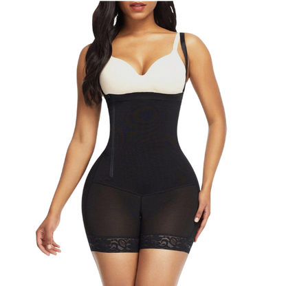 Lighteme Body Zip Up Shaper et Butt Lifter - Accès facile à la salle de bain