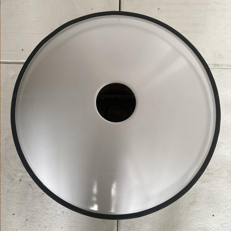 Lighteme Personnalisé Fait main Do Majeur 22 pouces 10 notes en Acier Inoxydable Handpan Drums