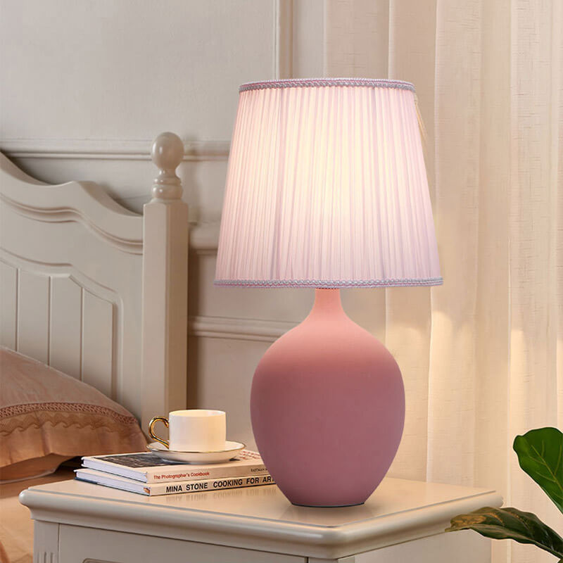 Lighteme Macaron Simple Ceramic Desk Lamp
