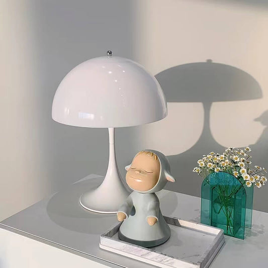 Lighteme Romantic White Mushroom Table Lamp