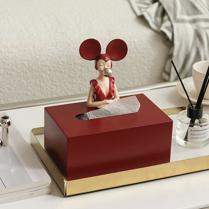 Boîte de rangement pour mouchoirs Lighteme Modern Girls 