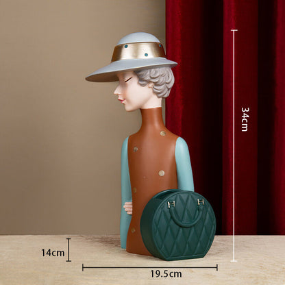 Ornements de rangement Lighteme Modern Girl