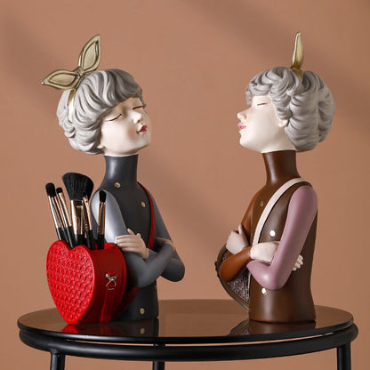 Ornements de rangement Lighteme Modern Girl