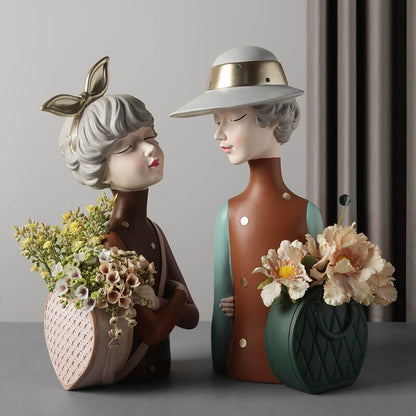 Ornements de rangement Lighteme Modern Girl