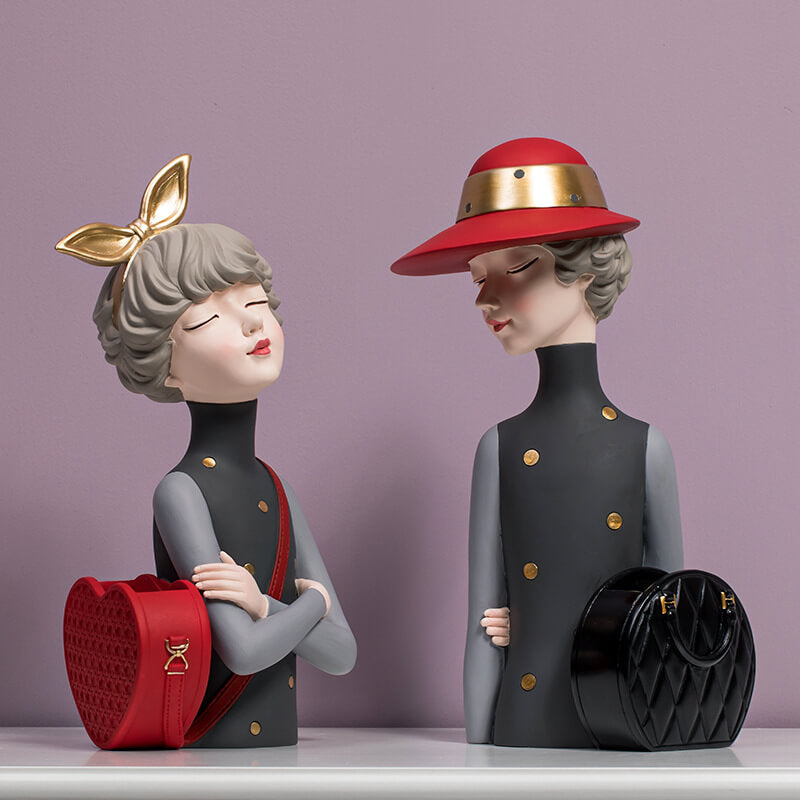 Ornements de rangement Lighteme Modern Girl