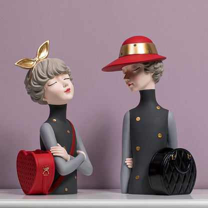 Ornements de rangement Lighteme Modern Girl