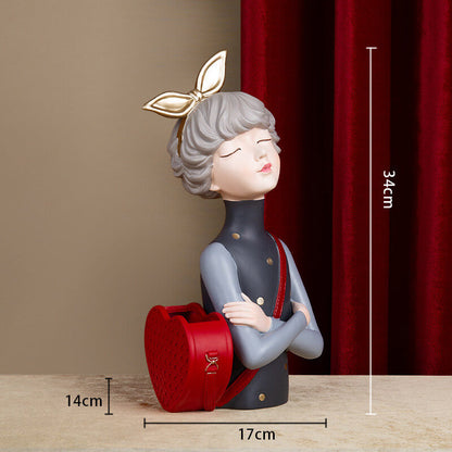 Ornements de rangement Lighteme Modern Girl