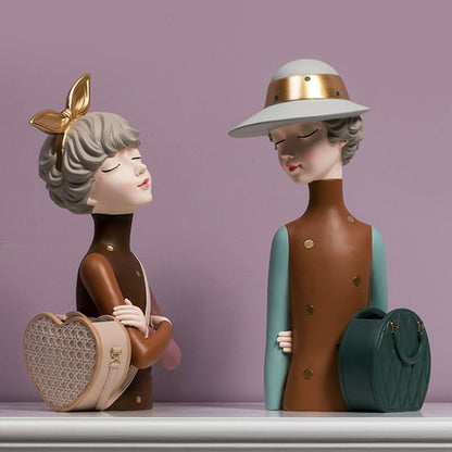Ornements de rangement Lighteme Modern Girl