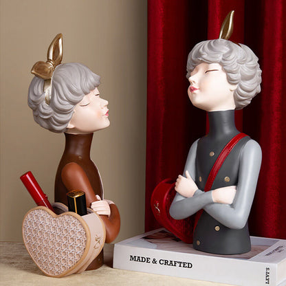 Ornements de rangement Lighteme Modern Girl