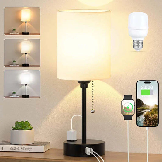 Lighteme Moreushop Metall USB-Tischlampe