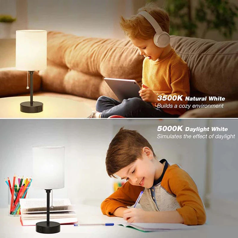 Lighteme Moreushop Metall USB-Tischlampe