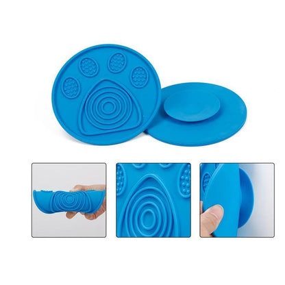 Tapis à lécher mural multifonction à ventouse Lighteme pour animaux de compagnie (2 couleurs)