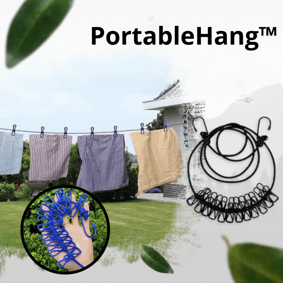 Lighteme Portable Hang Tragbare Wäscheleine