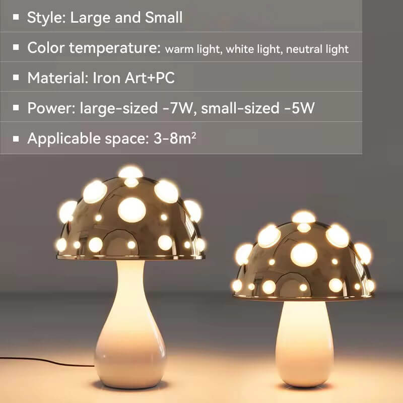 Lighteme Mushroom Schreibtischlampe