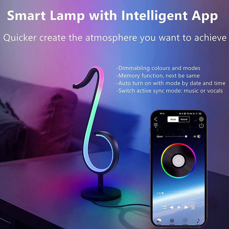 Lighteme Musical Note RGB Symphony Table Lamp