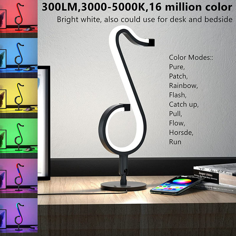 Lighteme Musical Note RGB Symphony Table Lamp