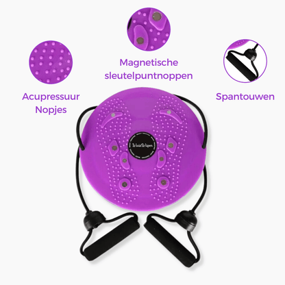 Appareil de fitness à disque Lighteme - centre de fitness pour la taille