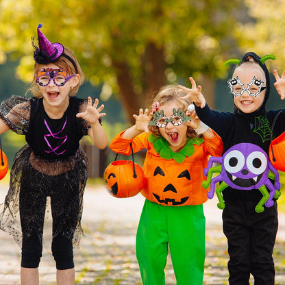 Verres en papier pour fête d'Halloween Lighteme – Lot de 6/12