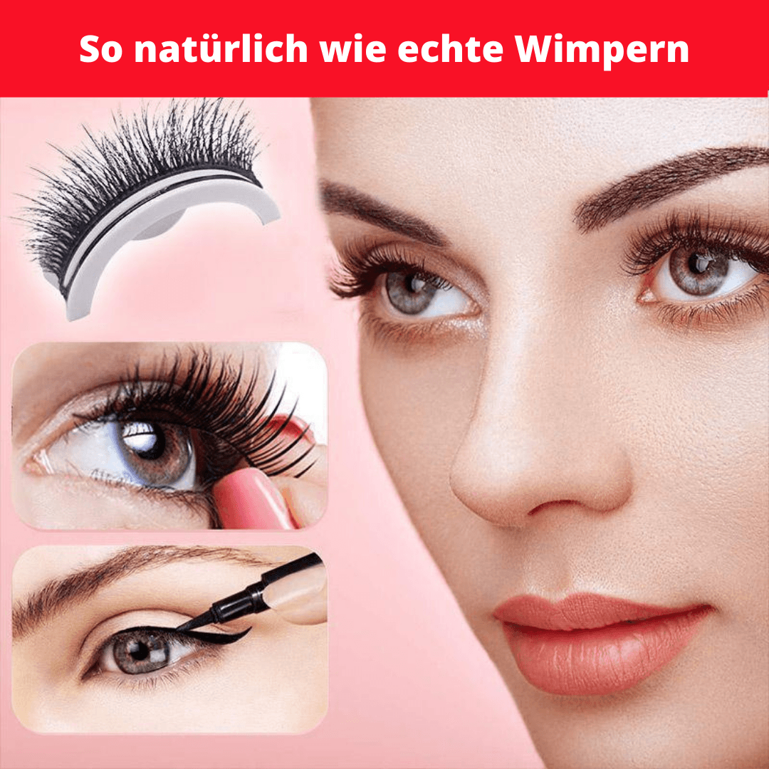 Lighteme Eyelash sticker 1+2 FREE – Wiederverwendbare selbstklebende Wimpern 