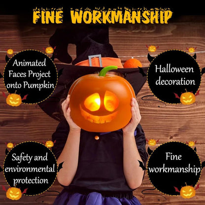 Lampe de projection de citrouille d'Halloween Lighteme