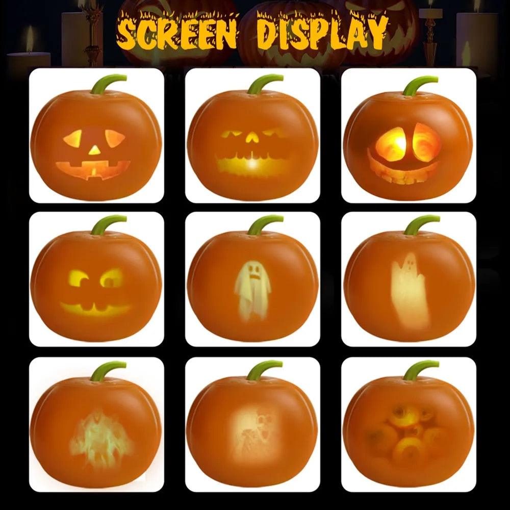Lampe de projection de citrouille d'Halloween Lighteme