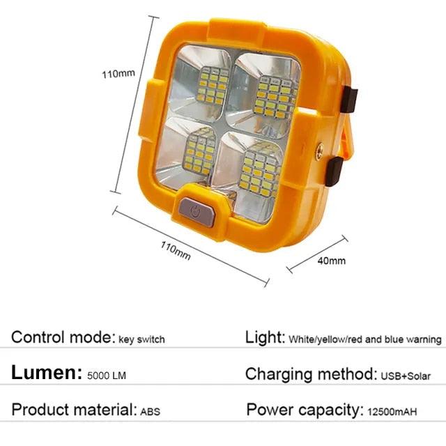 Lampe solaire d'extérieur portative Lighteme