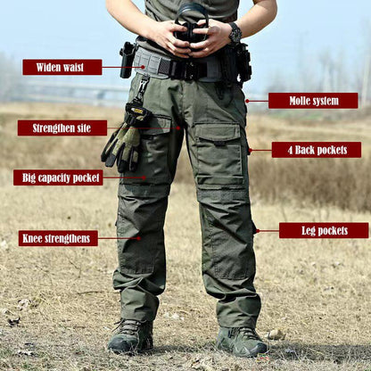 Wasserdichte taktische Kampfhose Lighteme Intruder aus Ripstop