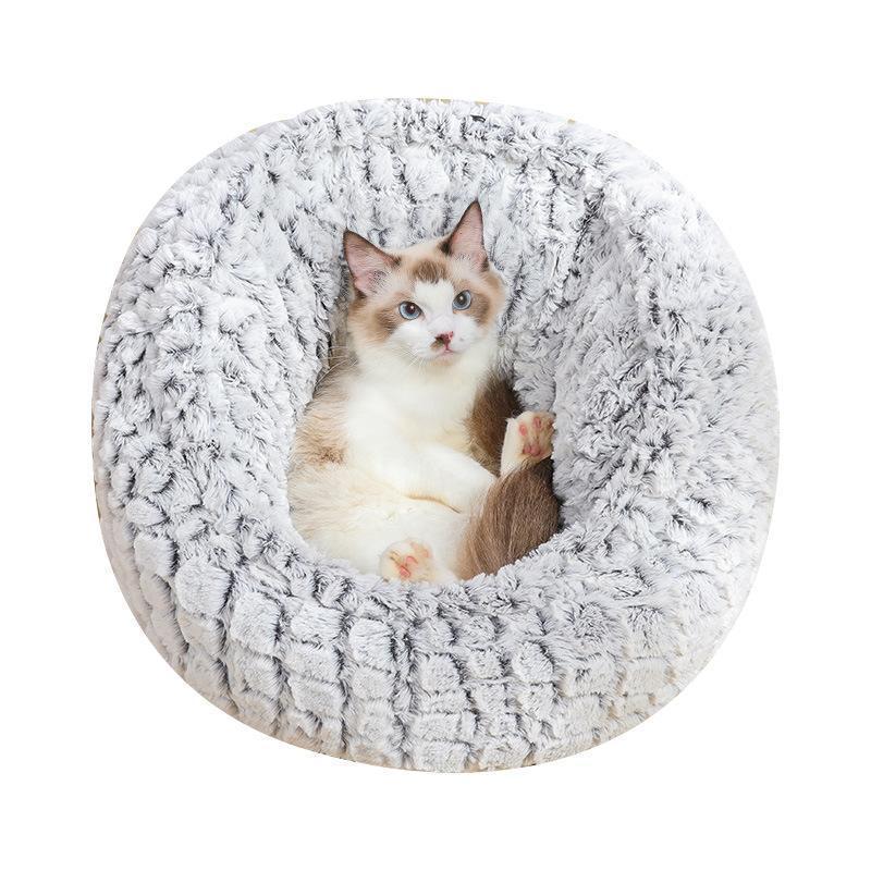 Lighteme New Adjustable Cat/Dog Kennel With Velvet Pet Mat (4 colors & 4 sizes)