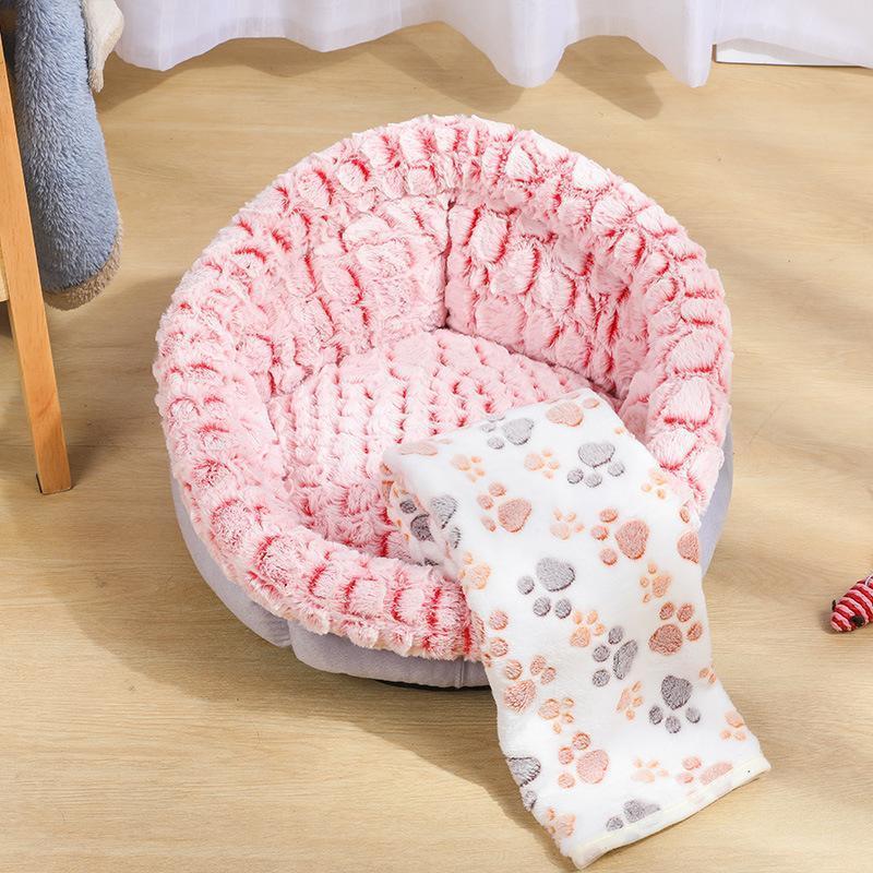 Lighteme New Adjustable Cat/Dog Kennel With Velvet Pet Mat (4 colors & 4 sizes)