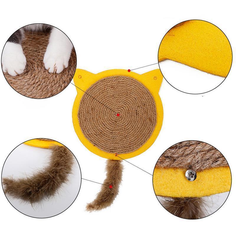 Lighteme New Lovely Cartoon Animal Cat Scratching Mat (3 sizes)