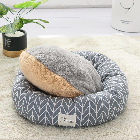 Lighteme Eierkuchen-Nest Warm für kleine bis mittelgroße Hunde (8 Farben &amp; 2 Größen)