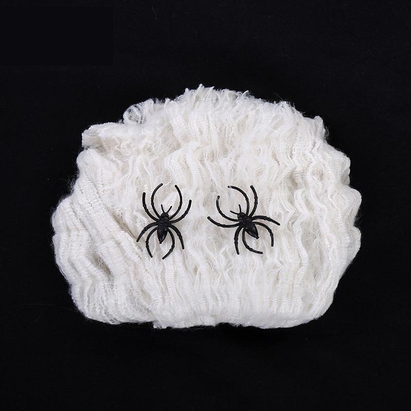 Lighteme Halloween Super Stretch Spinnennetz
