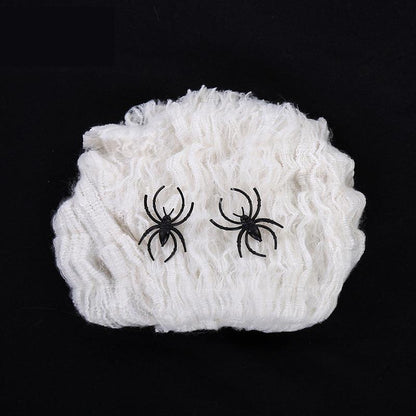 Lighteme Halloween Super Stretch Spinnennetz