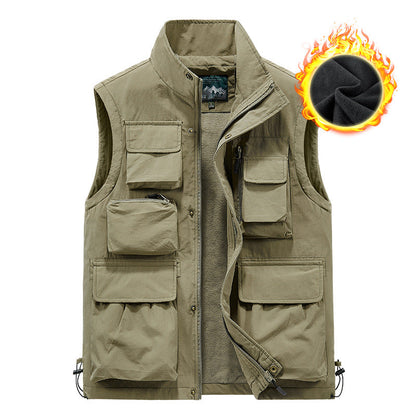 Gilet cargo utilitaire classique Lighteme pour homme