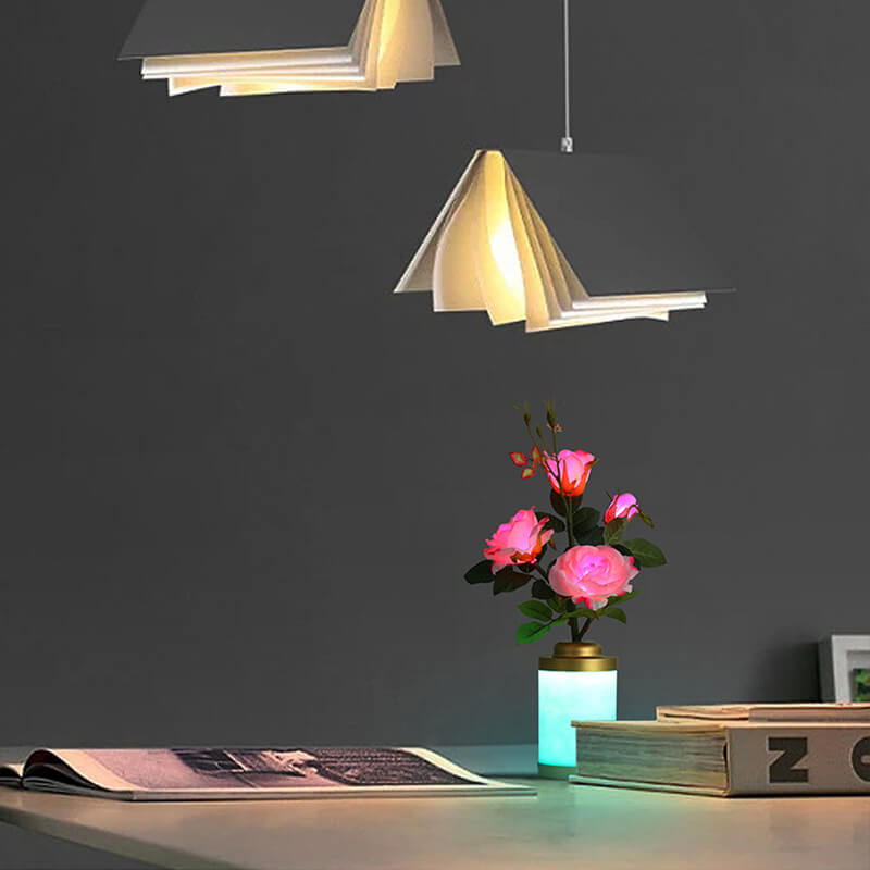 Vase lumineux créatif à LED Lighteme