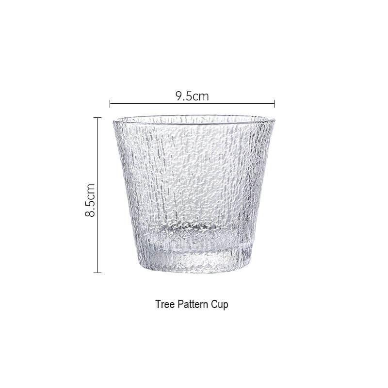 Verre à whisky texturé Lighteme Glacial