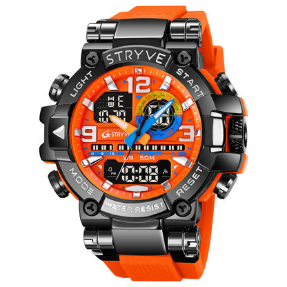 STRYVE Colorful Functional Waterproof Tactical Watch