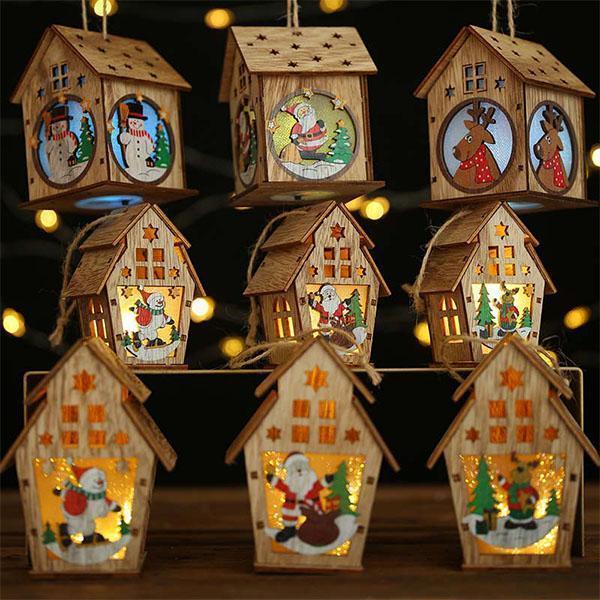 Lighteme Weihnachtsdeko Hängendes LED-Haus