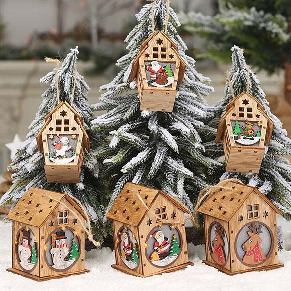 Lighteme Weihnachtsdeko Hängendes LED-Haus