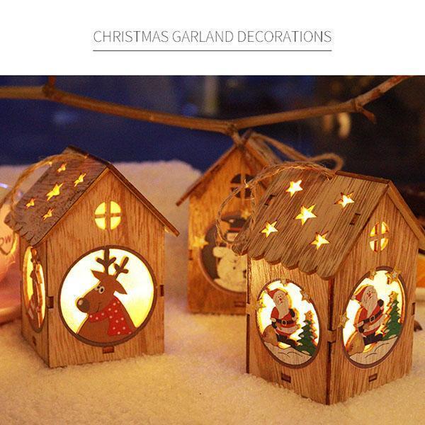 Lighteme Weihnachtsdeko Hängendes LED-Haus
