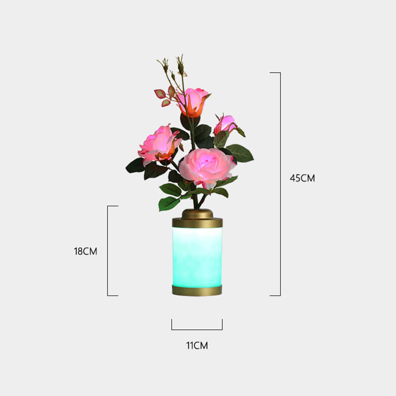 Vase lumineux créatif à LED Lighteme