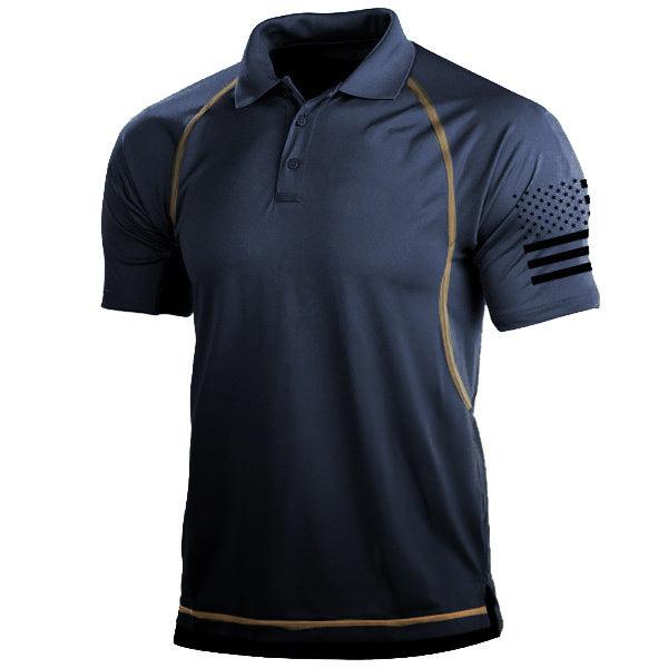 Lighteme Herren Outdoor Combat Shirt Quick Dry Kurzarm