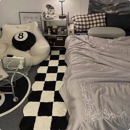 Lighteme Simple Check Rug