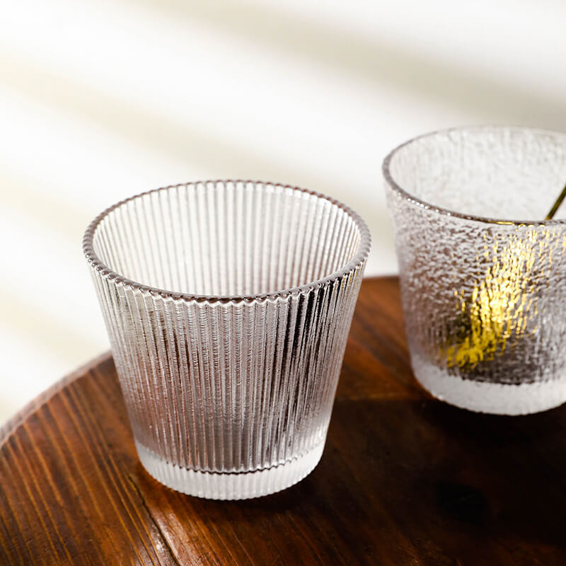 Verre à whisky texturé Lighteme Glacial